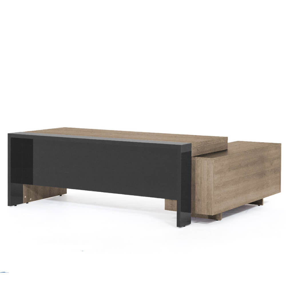 Стол для руководителя на опорной тумбе 2230x1780x760