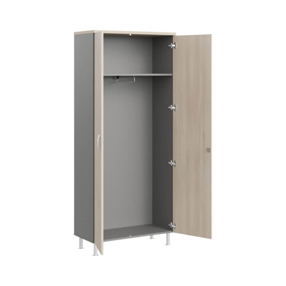 Гардероб с выдвижной вешалкой (без опор) 900x430x1950