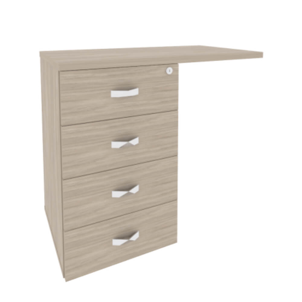 Тумба приставная левая/правая Direct 842x 460x750