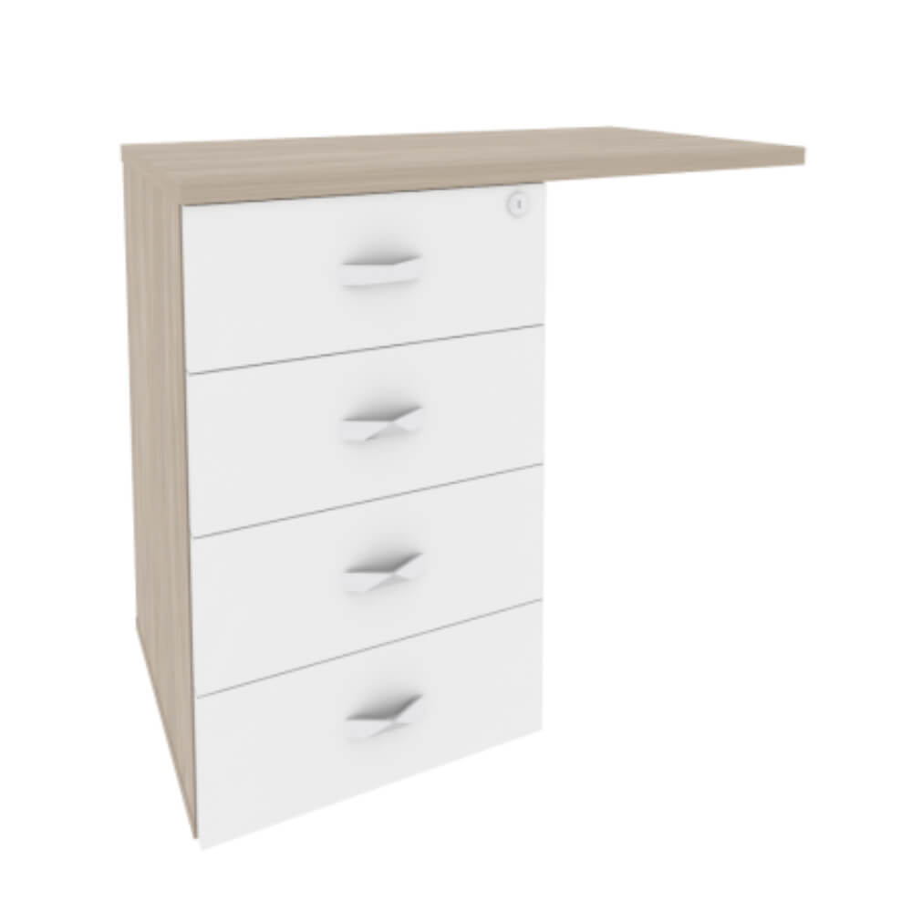 Тумба приставная левая/правая Direct 842x 460x750