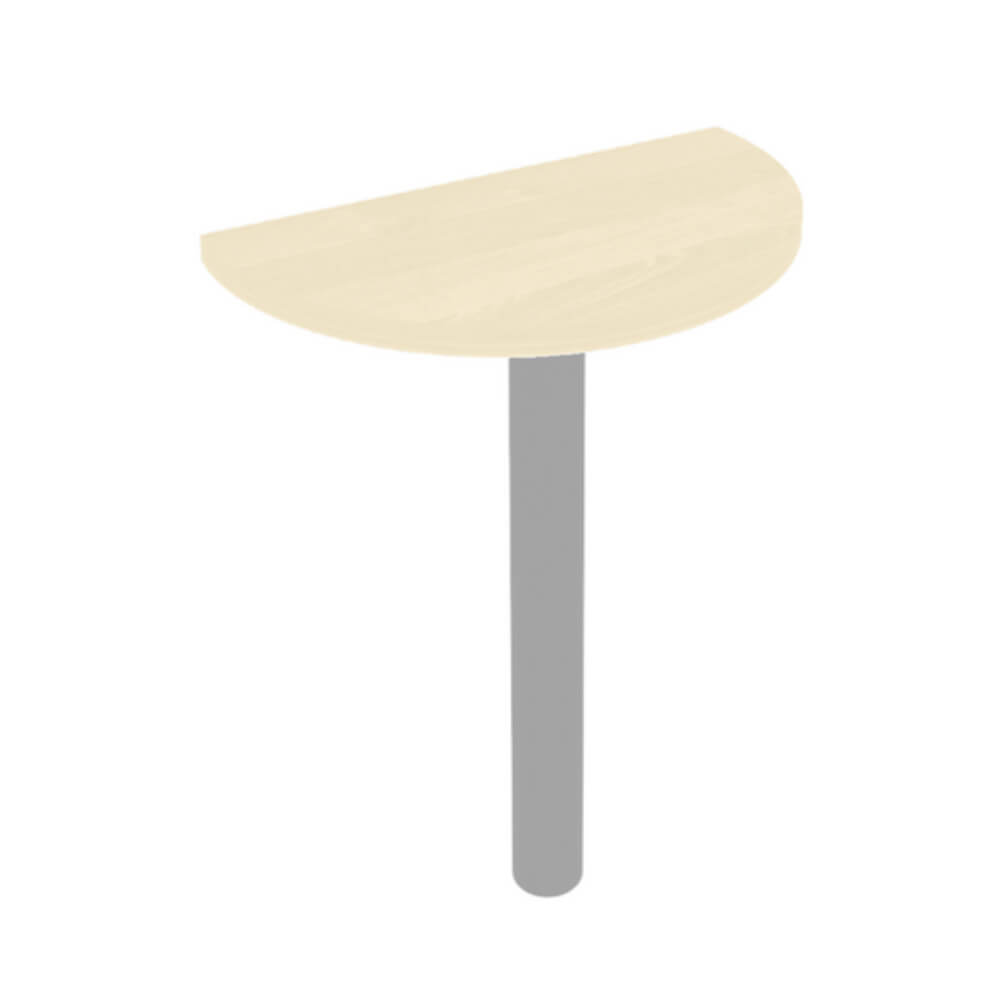 Опора для приставок металлическая 76x76x729