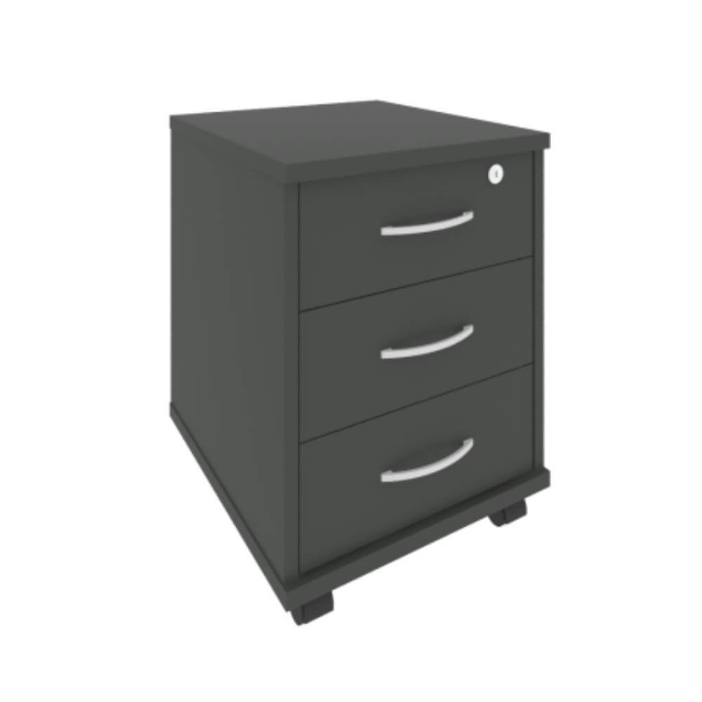 Тумба подкатная 3 ящ. 420x450x556