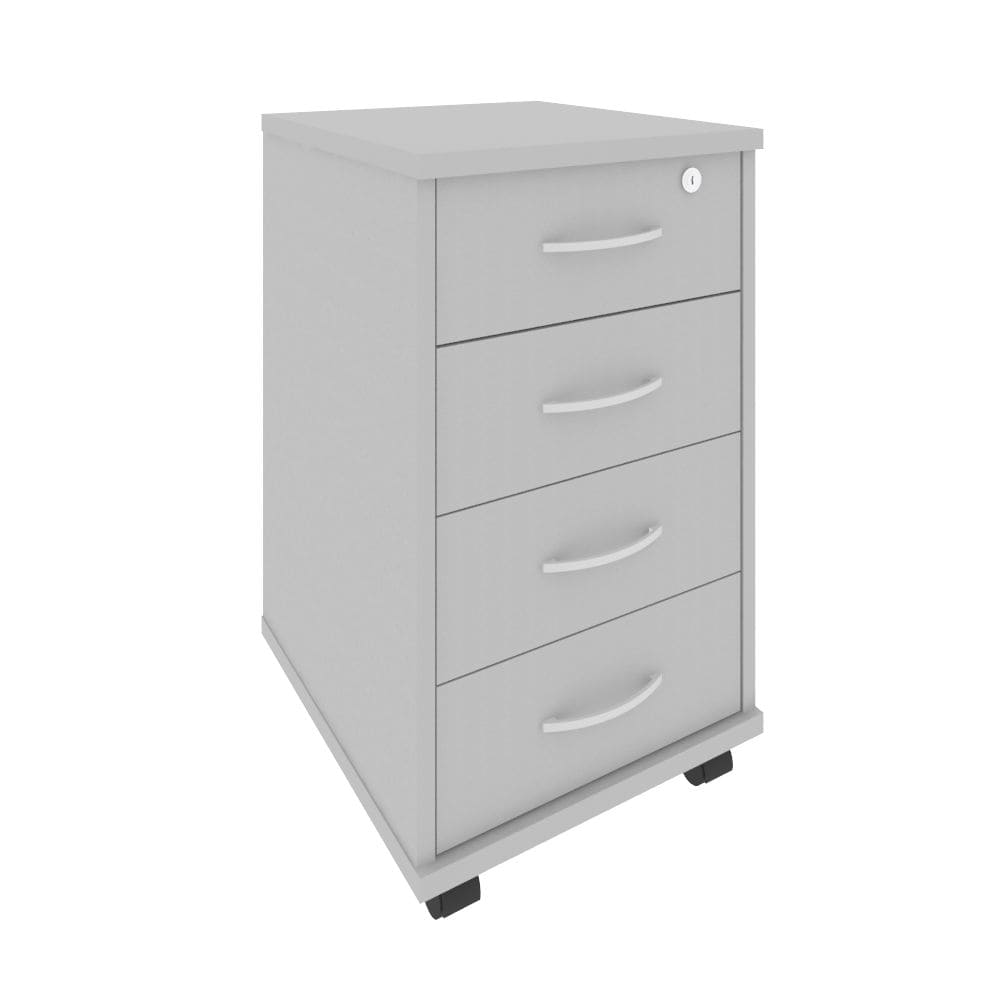 Тумба подкатная 4 ящ. 420x450x708