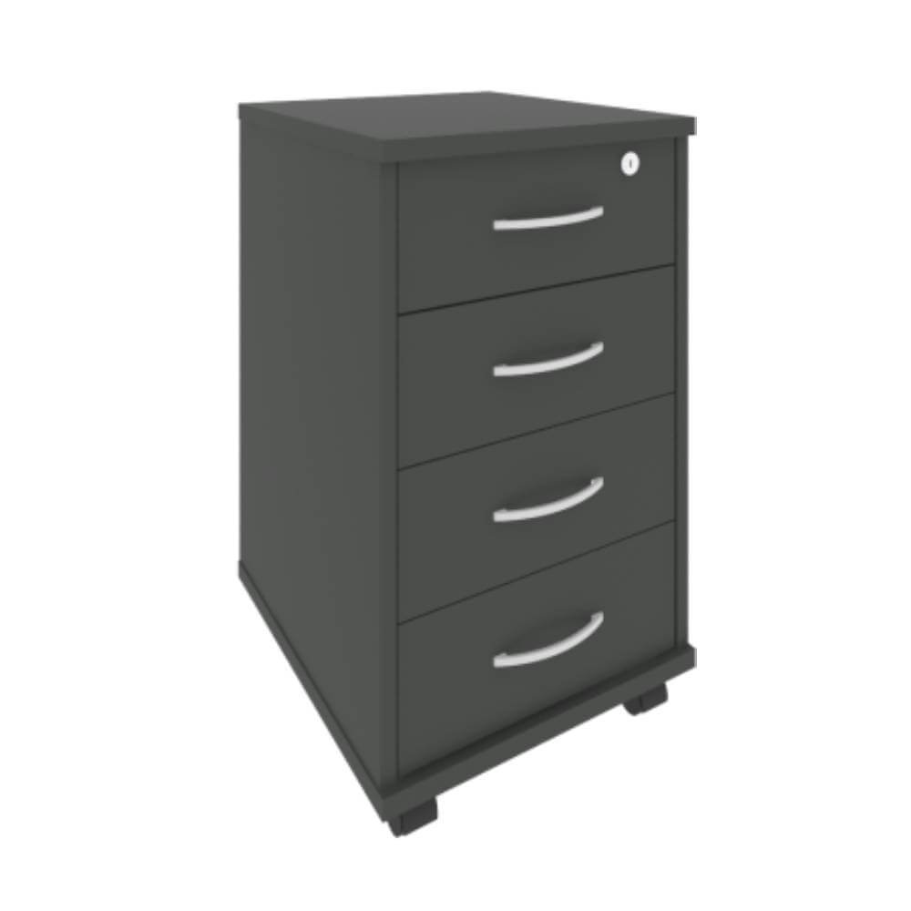 Тумба подкатная 4 ящ. 420x450x708