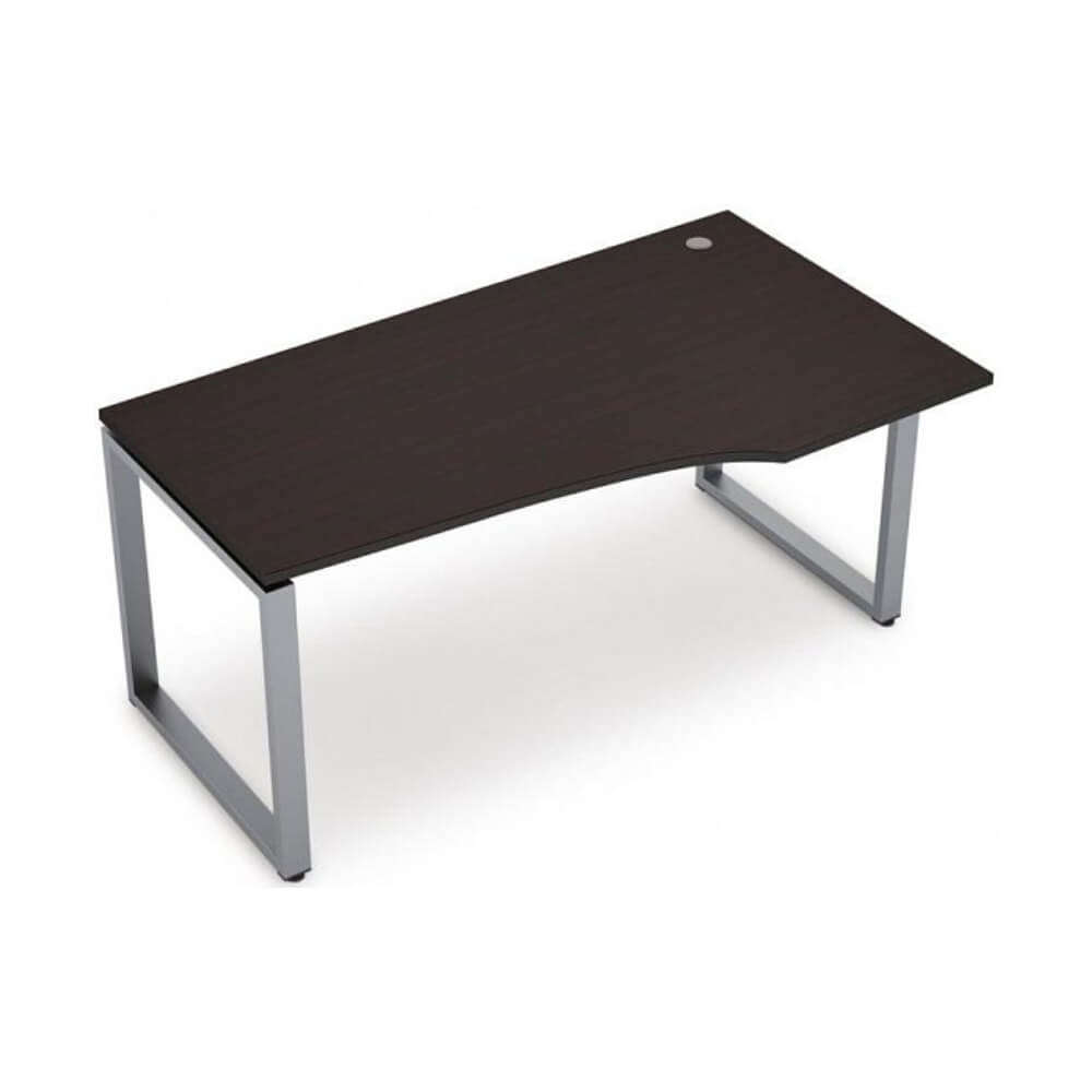 Стол эргономичный правый на м/к О-обр 1600x900x750