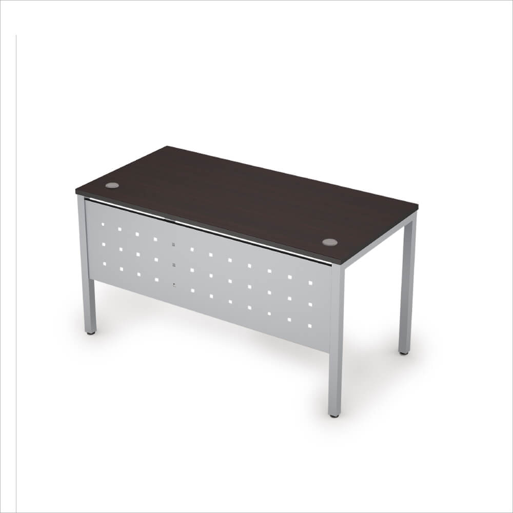 Стол рабочий с экраном из металла 1200x600x750