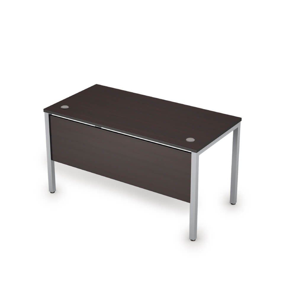 Стол рабочий с экраном из ЛДСП 1400x600x750