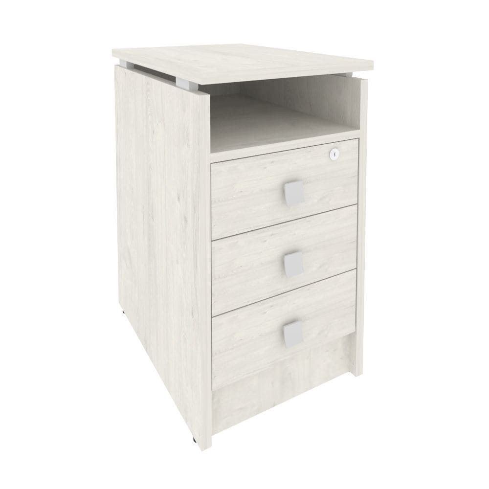 Тумба приставная 3 ящ. с фолдингом 420x600x750