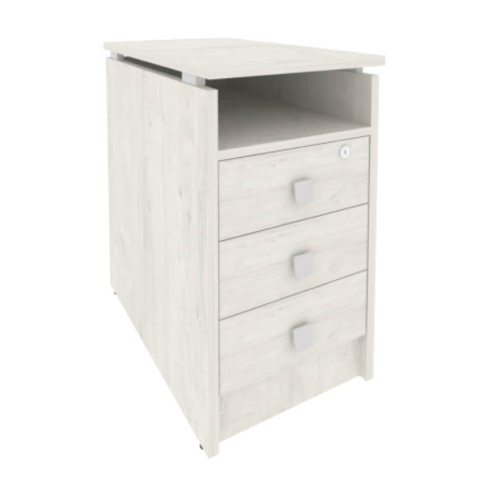 Тумба приставная 3 ящ. с фолдингом 420x720x750