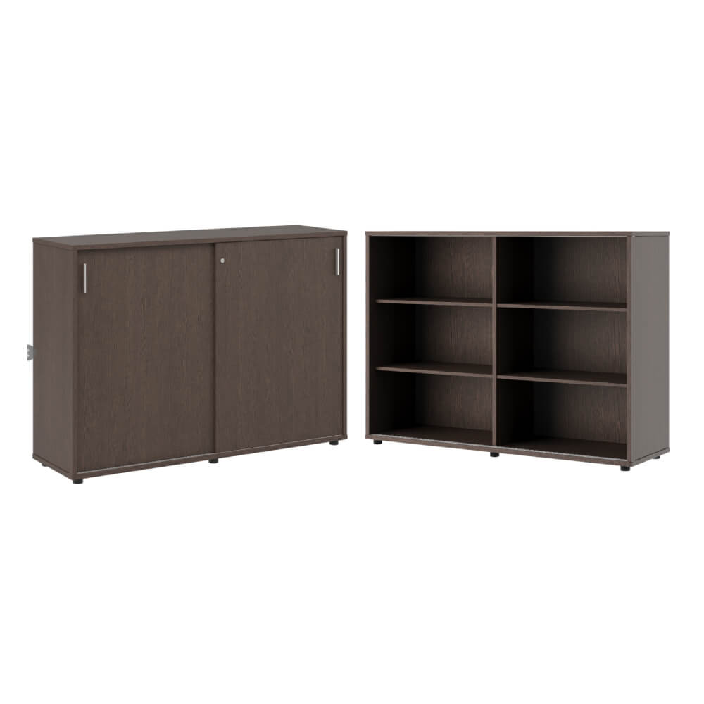 Тумба с раздвижными фасадами 1470x430x1072