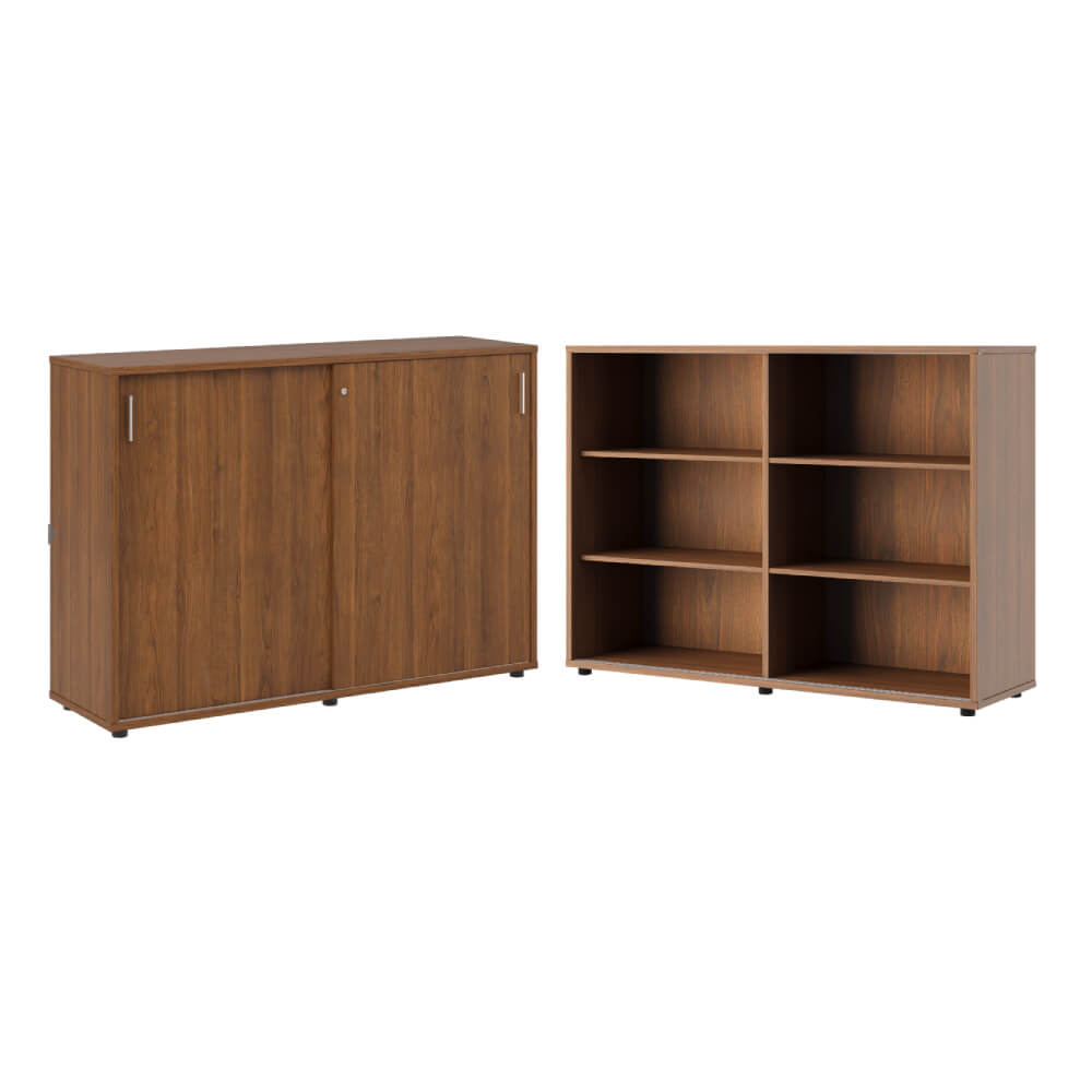 Тумба с раздвижными фасадами 1470x430x1072