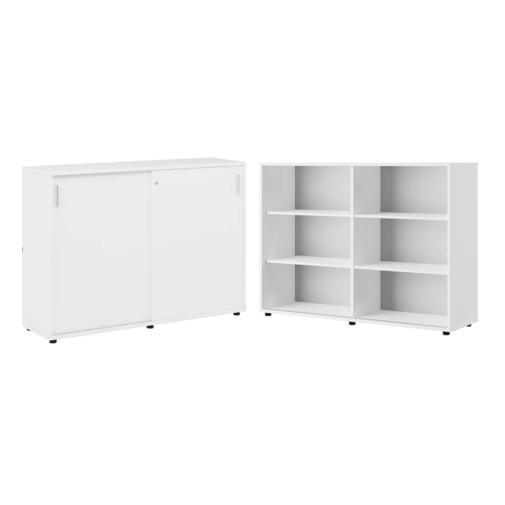 Тумба с раздвижными фасадами 1470x430x1072