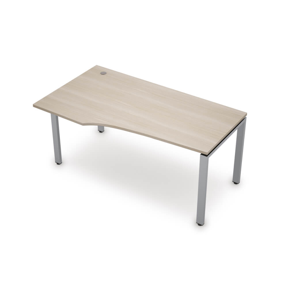 Стол эргономичный на м/к левый 1600x900x750 (60x30)