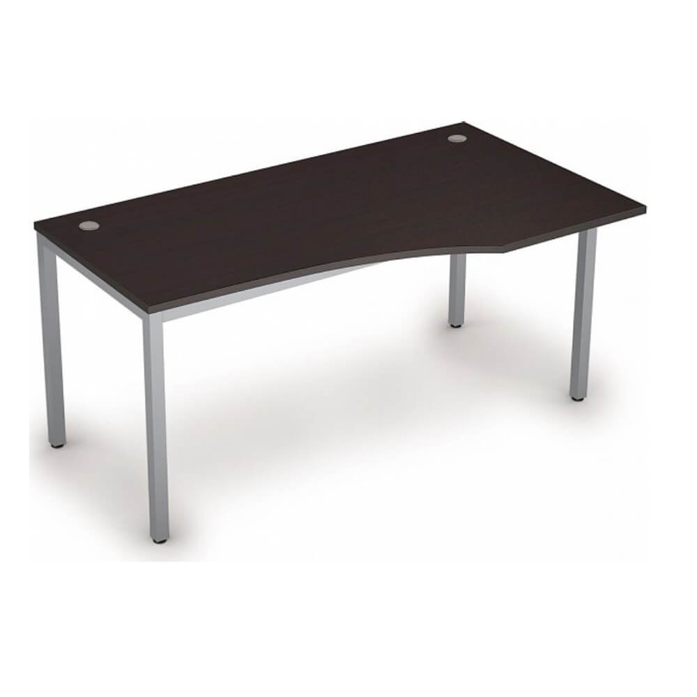 Стол эргономичный правый на м/к правый 1600x900x750 (60x30)