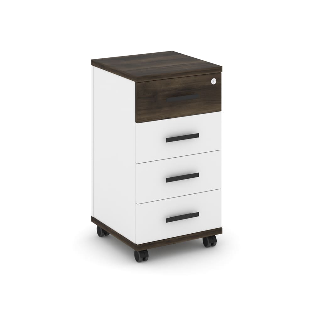 Тумба мобильная 4 ящ. 420x420x782