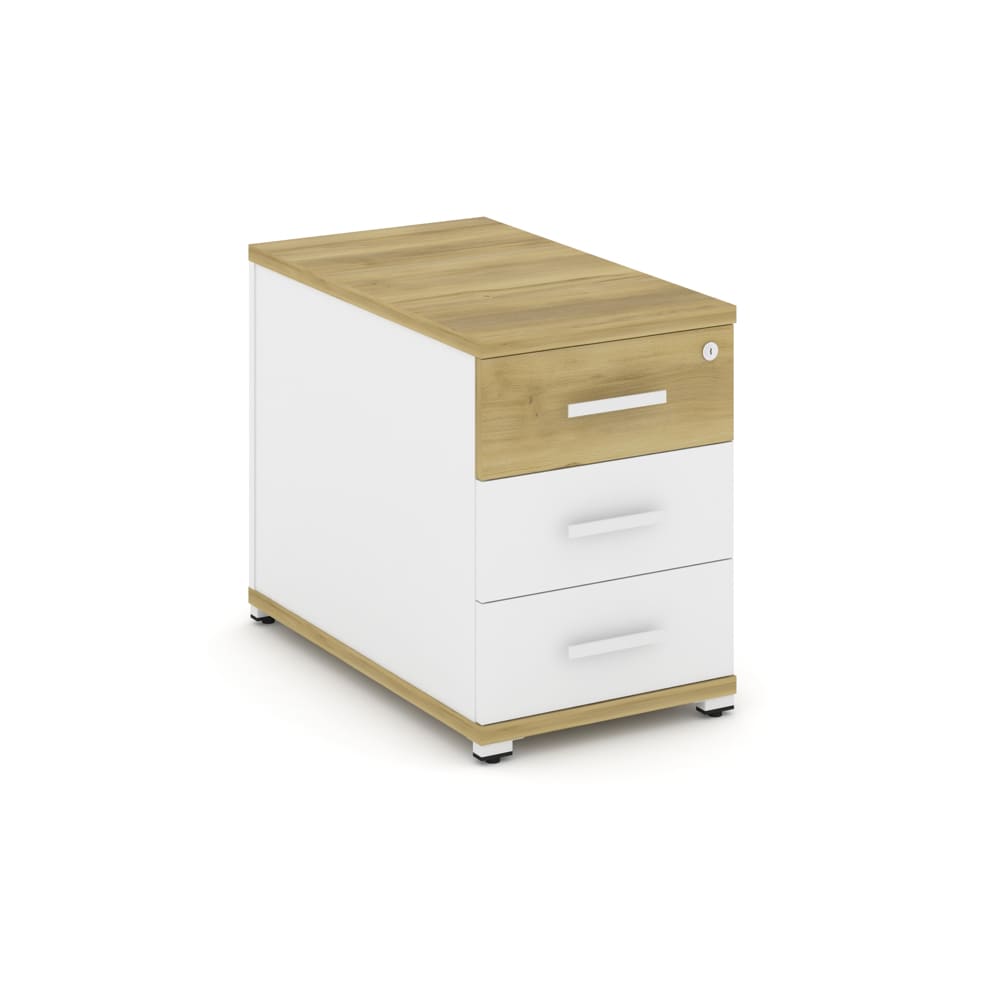 Тумба опорная/приставная 3 ящ. 420x720x583