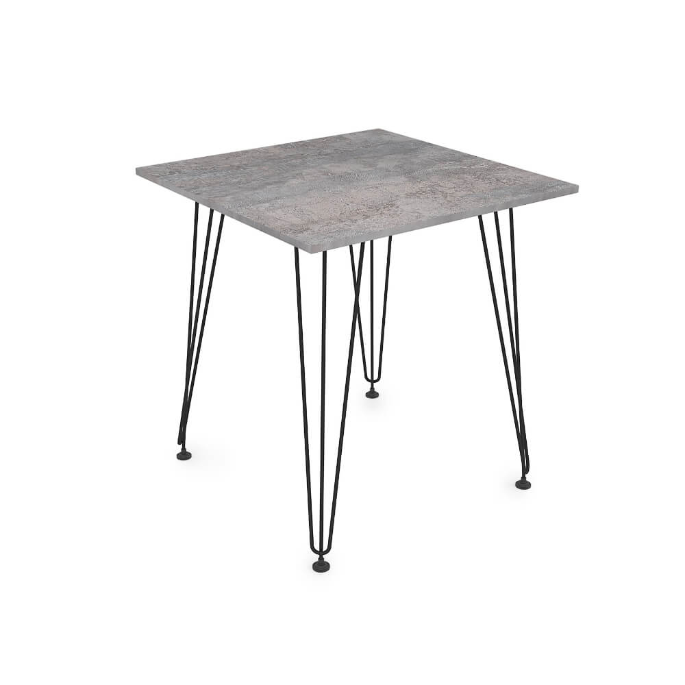 Стол обеденный квадратный ELEGANT 700x700x731
