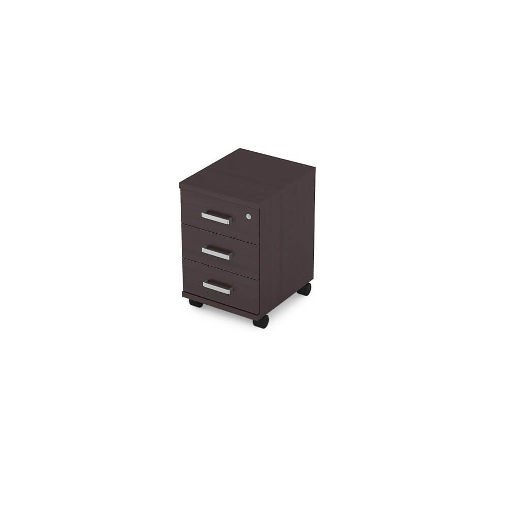 Тумба приставная 3 ящ. т/з 394х454х598