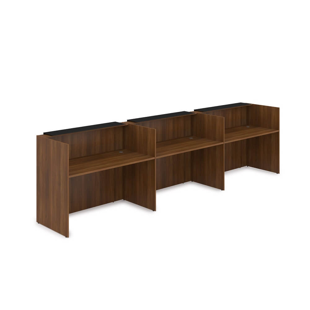 Ресепшен комплект № 3 (б/подсветки) 4264x750x1149