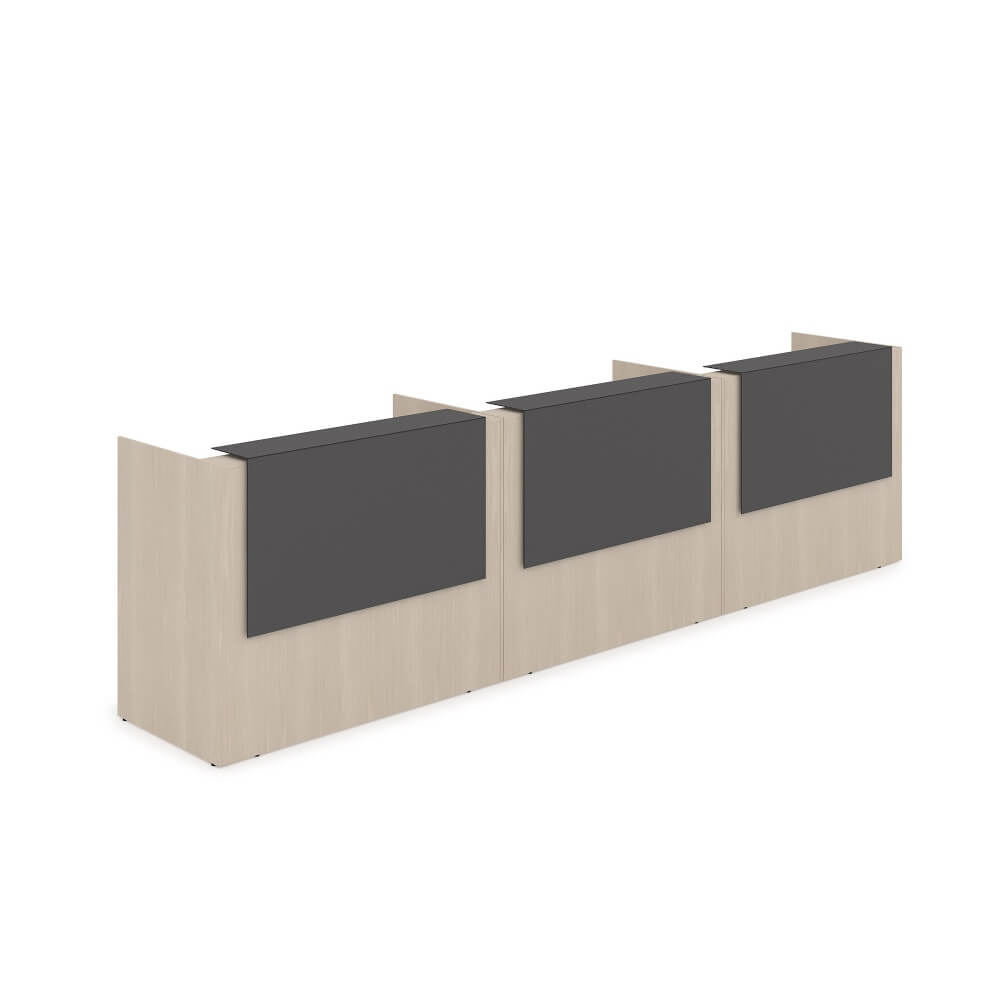 Ресепшен комплект № 3 (б/подсветки) 4264x750x1149