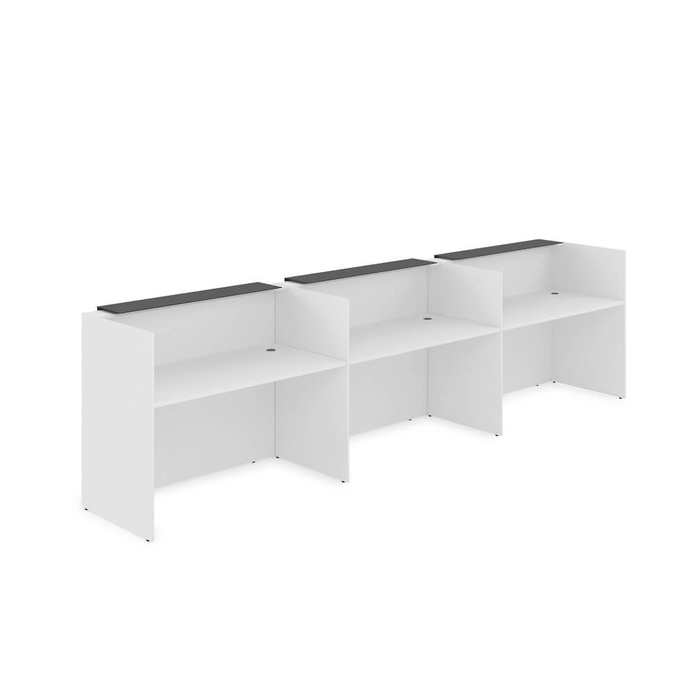 Ресепшен комплект № 3 (б/подсветки) 4264x750x1149