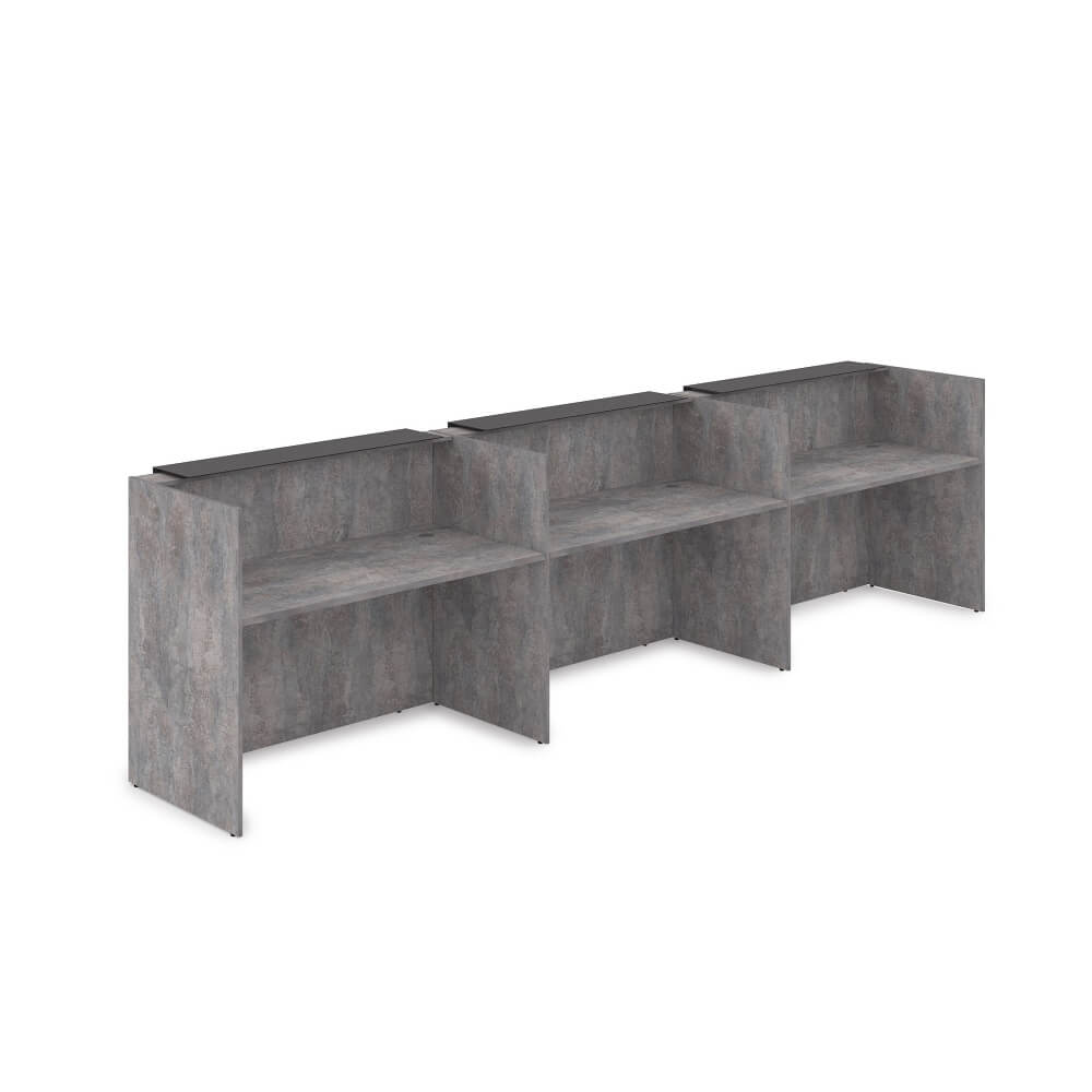 Ресепшен комплект № 3 (б/подсветки) 4264x750x1149