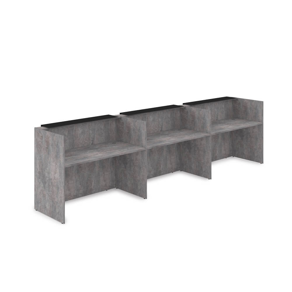 Ресепшен комплект № 3 (б/подсветки) 4264x750x1149