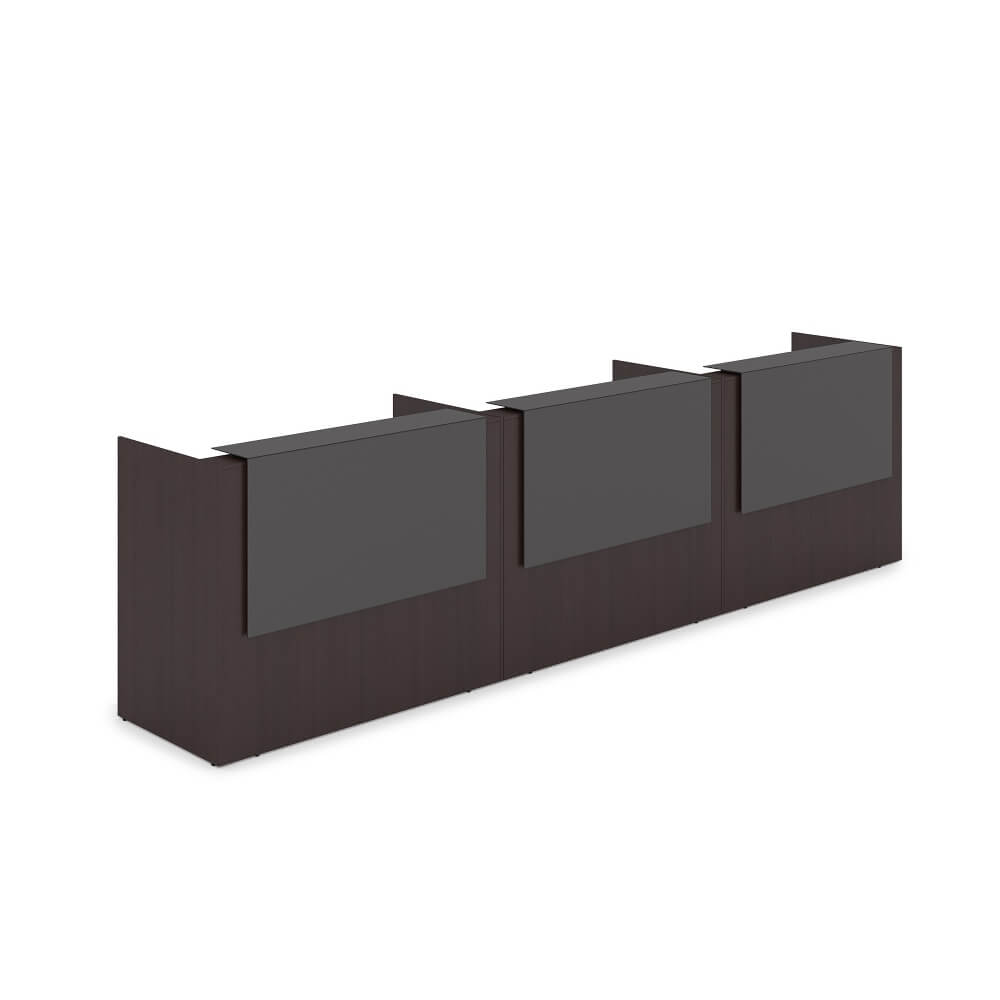 Ресепшен комплект № 3 (б/подсветки) 4264x750x1149