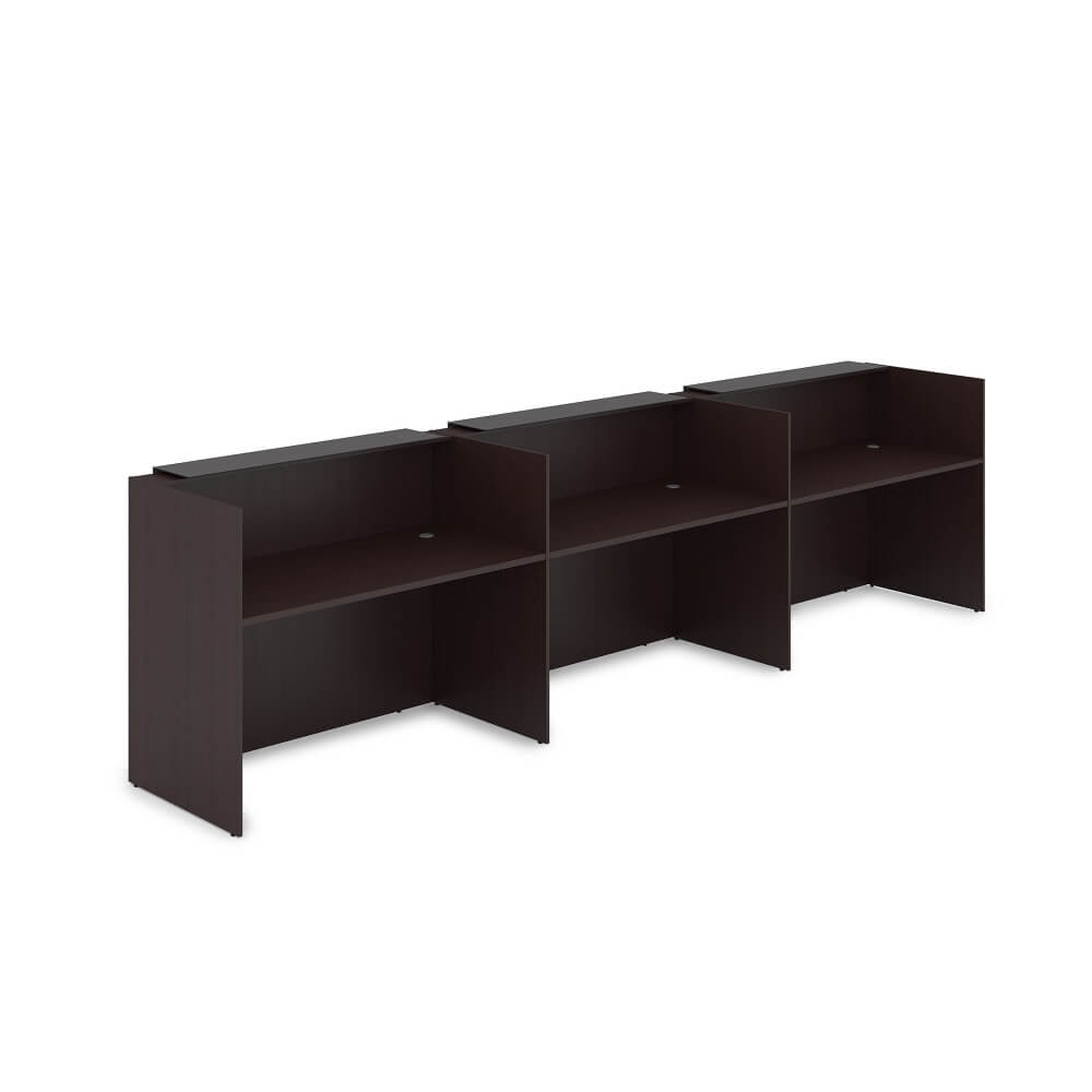 Ресепшен комплект № 3 (б/подсветки) 4264x750x1149