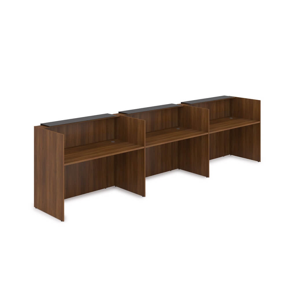 Ресепшен комплект № 3 (б/подсветки) 4264x750x1149