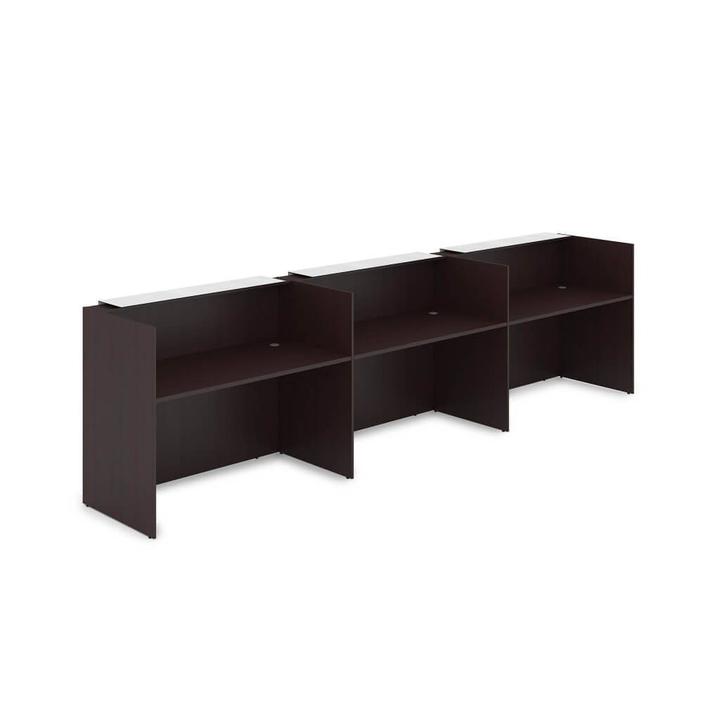 Ресепшен комплект № 3 (б/подсветки) 4264x750x1149