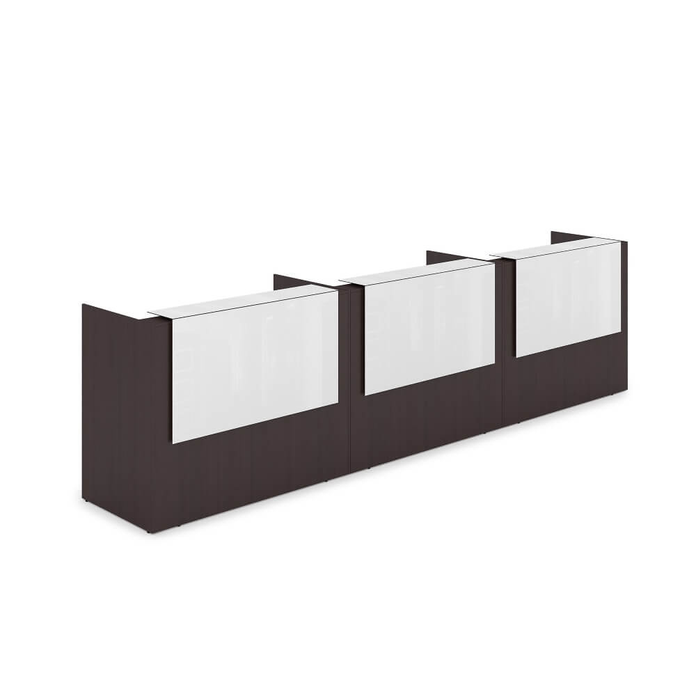 Ресепшен комплект № 3 (б/подсветки) 4264x750x1149