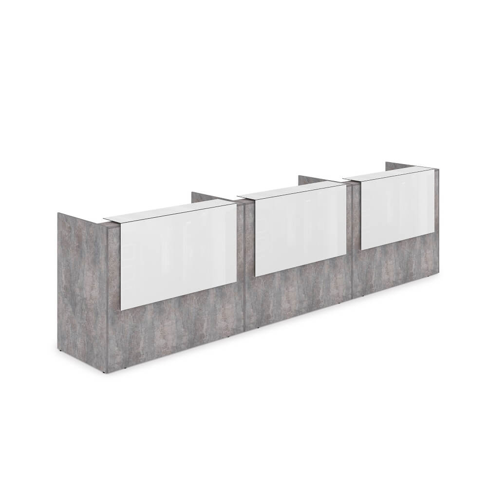 Ресепшен комплект № 3 (подсветка) 4264x750x1149