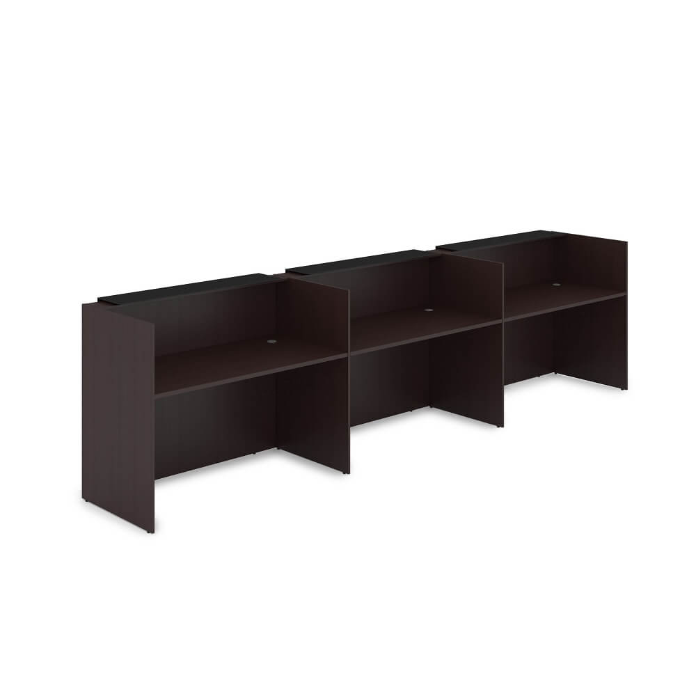 Ресепшен комплект № 3 (подсветка) 4264x750x1149