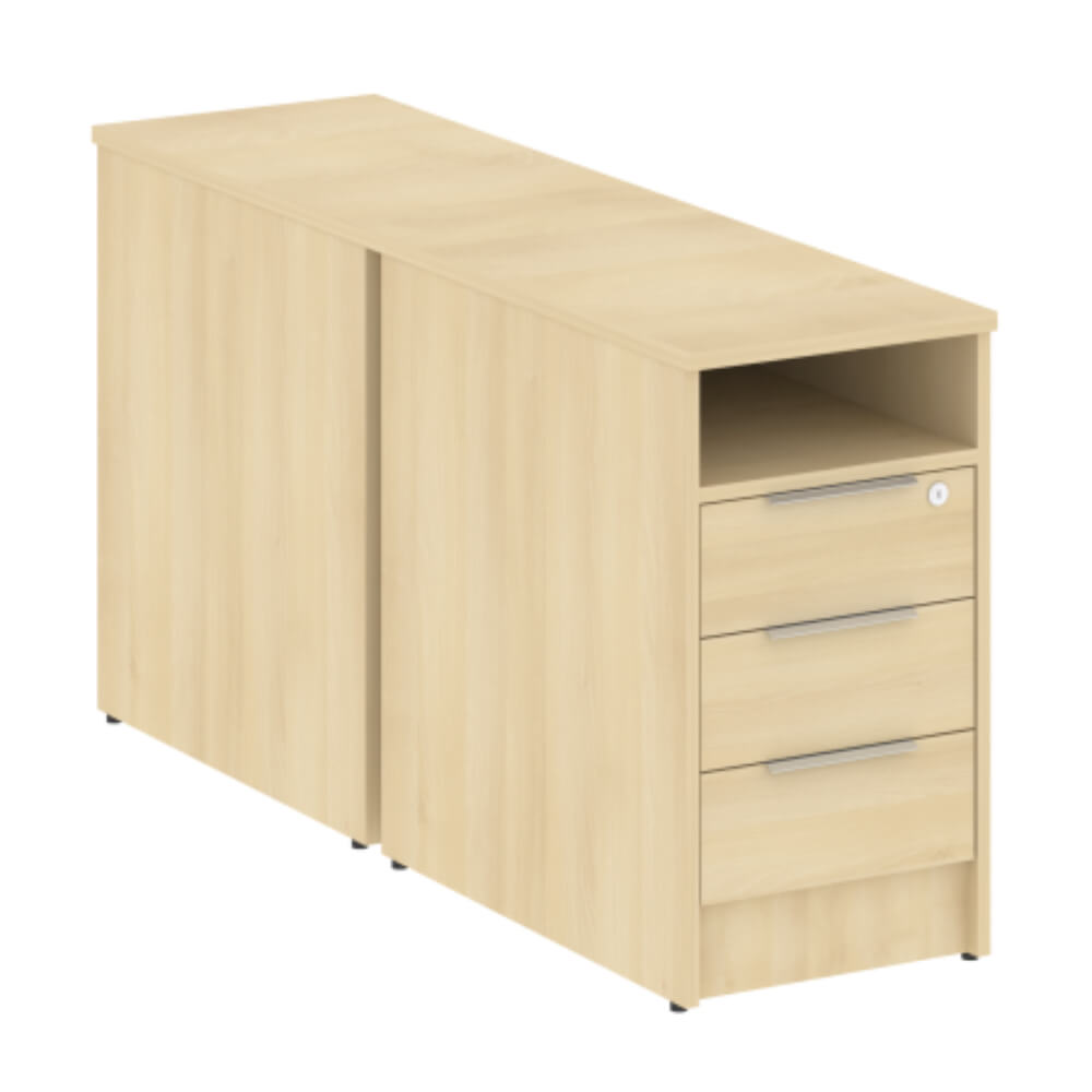 Тумба приставная двойная 412x1475x750