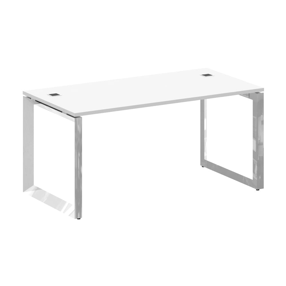 Стол рабочий руководителя на О-обр. м/к 1580x800x750