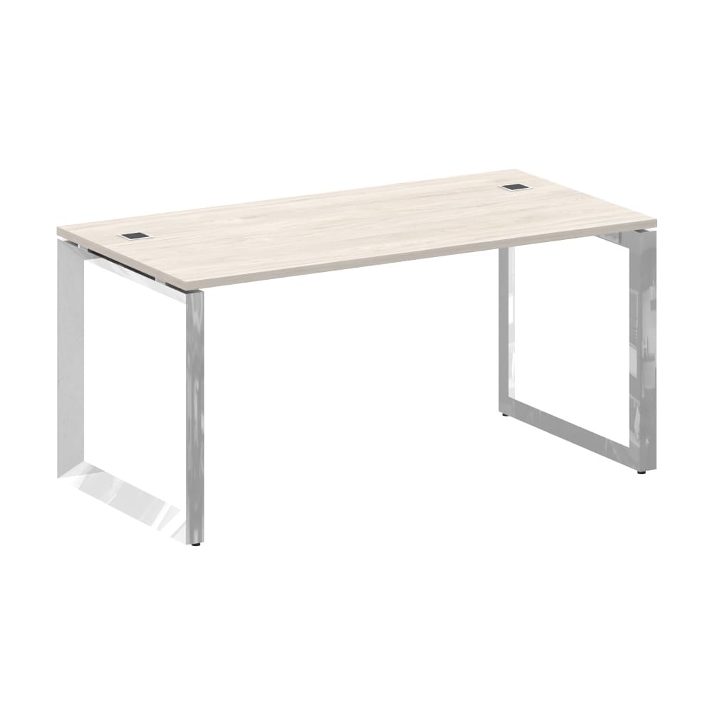 Стол рабочий руководителя на О-обр. м/к 1580x800x750