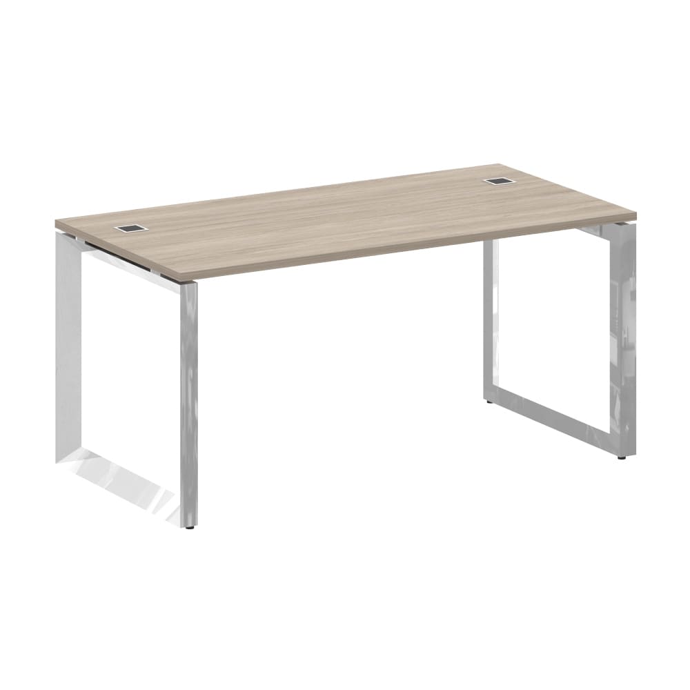 Стол рабочий руководителя на О-обр. м/к 1580x800x750