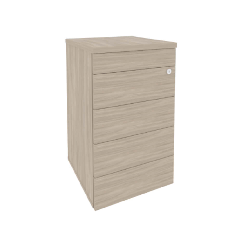 Тумба приставная 4 ящ. (TIP-ON) 432x460x750