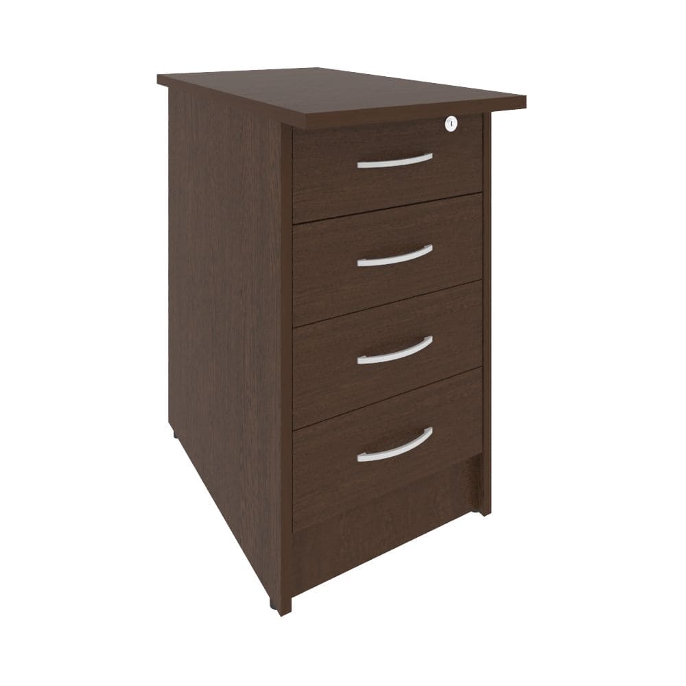 Тумба приставная 4 ящ. 412x720x750 