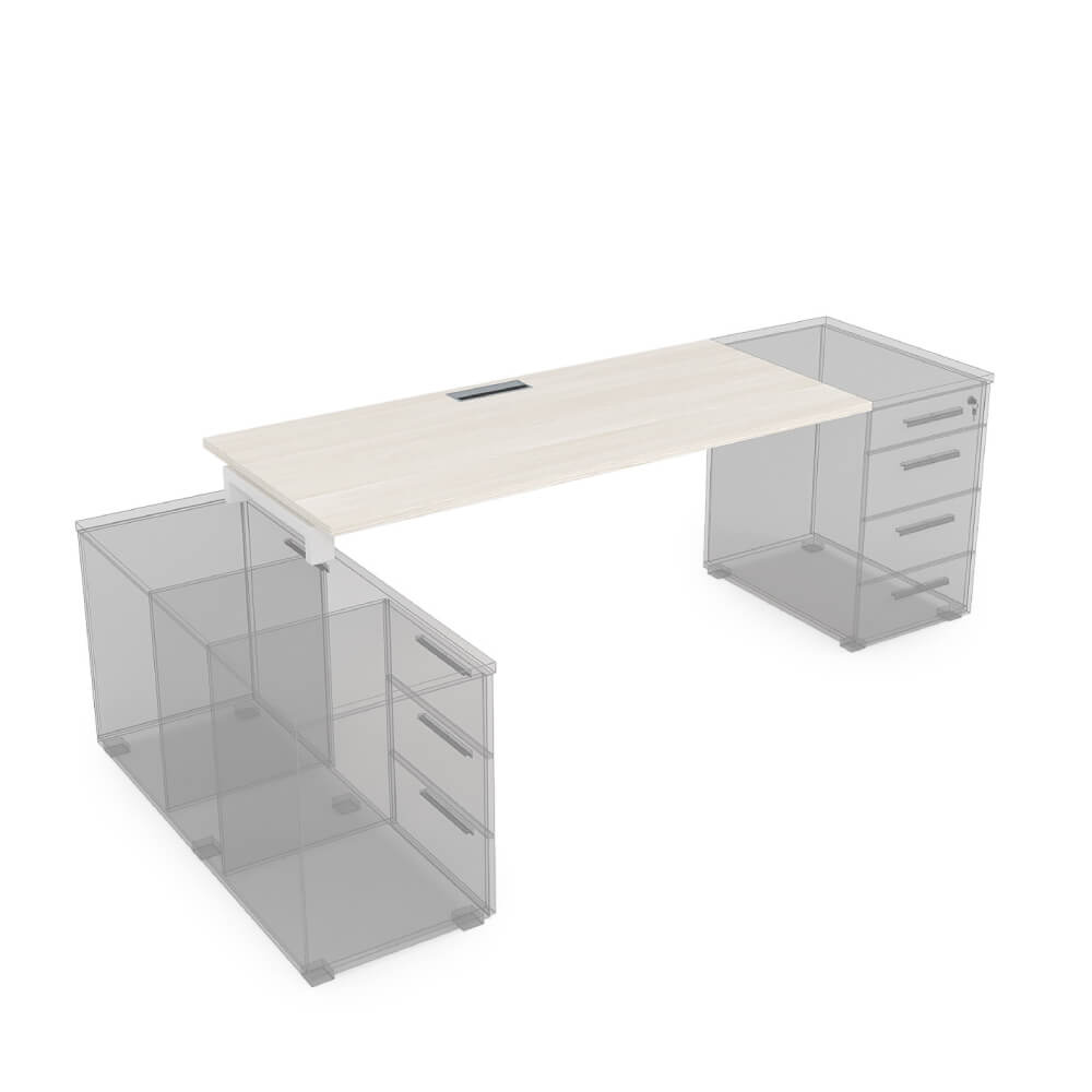 Стол рабочий 1600x700x750 (крепление к тумбе)