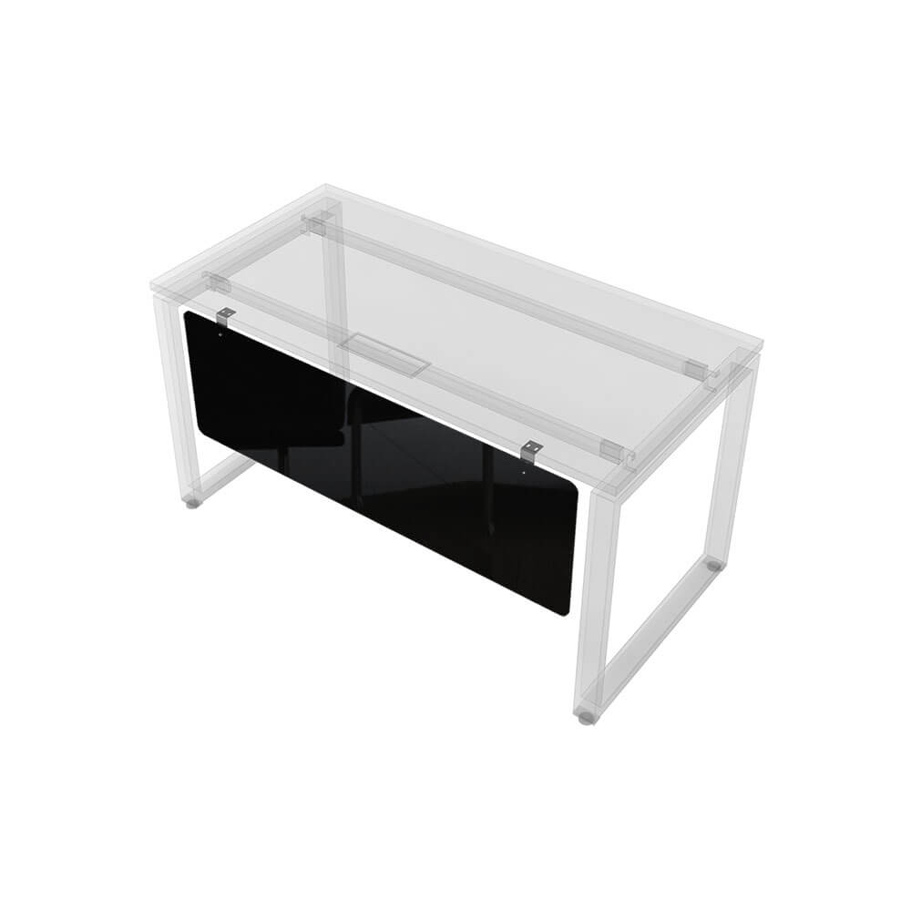 Экран подстольный HPL 1400x4x400