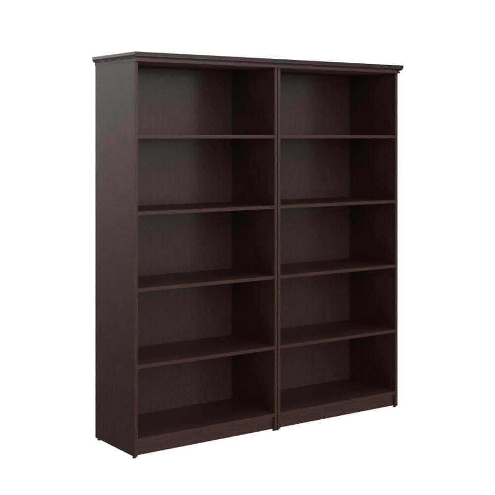 Стеллаж высокий 2-х секционный 5 ур. 1808x466x2023