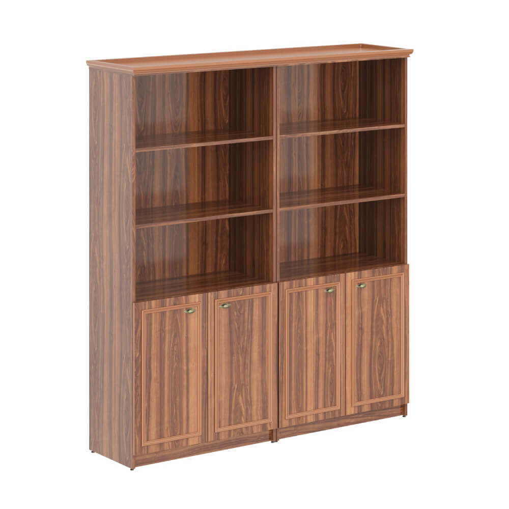 Шкаф высокий 2-х секционный с малыми дверьми 1808x466x2023