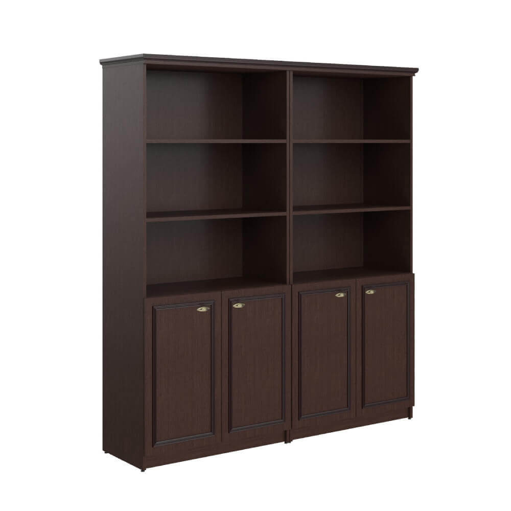 Шкаф высокий 2-х секционный с малыми дверьми 1808x466x2023