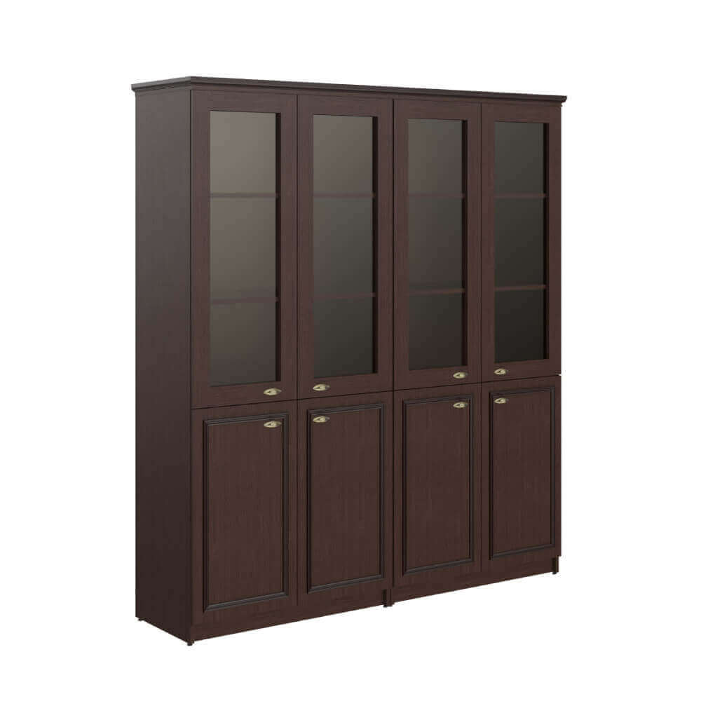 Шкаф высокий 2-х секционный комбинированный 1808x466x2023