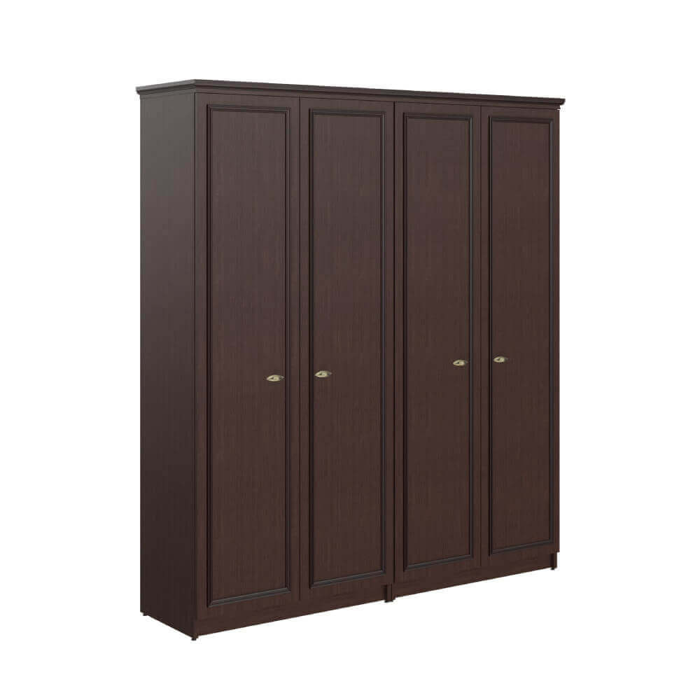 Шкаф высокий 2-х секционный с глухими дверьми 1808x466x2023