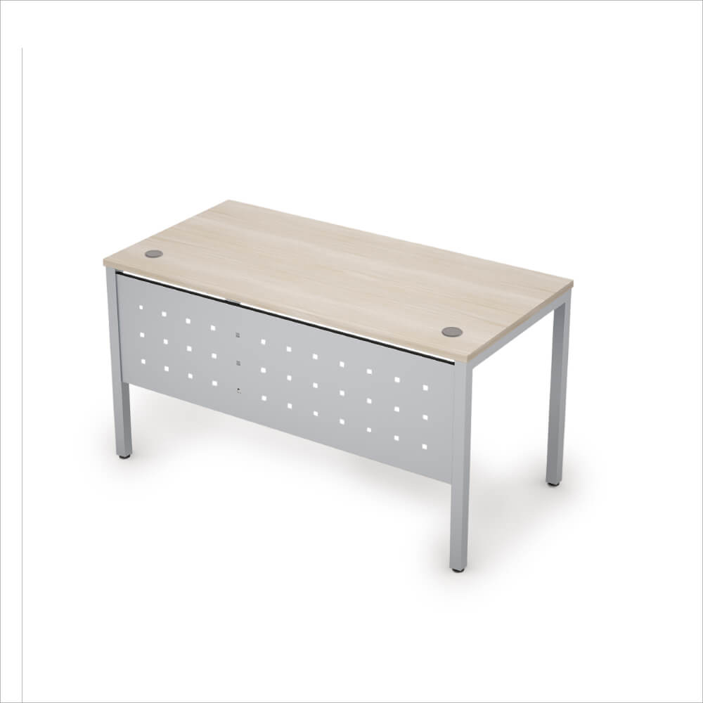 Стол рабочий с экраном из металла 1000x600x750