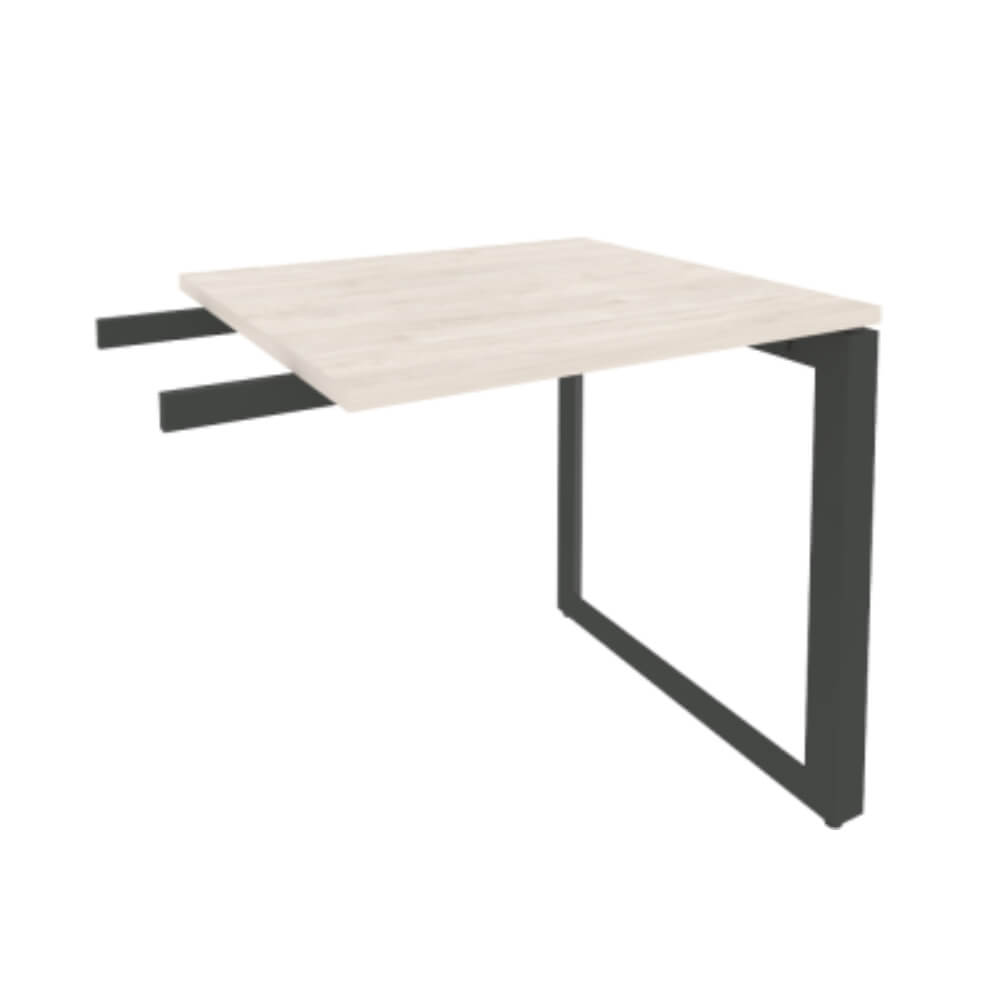 Брифинг-приставка на О-обр. м/к антрацит 780x720x750