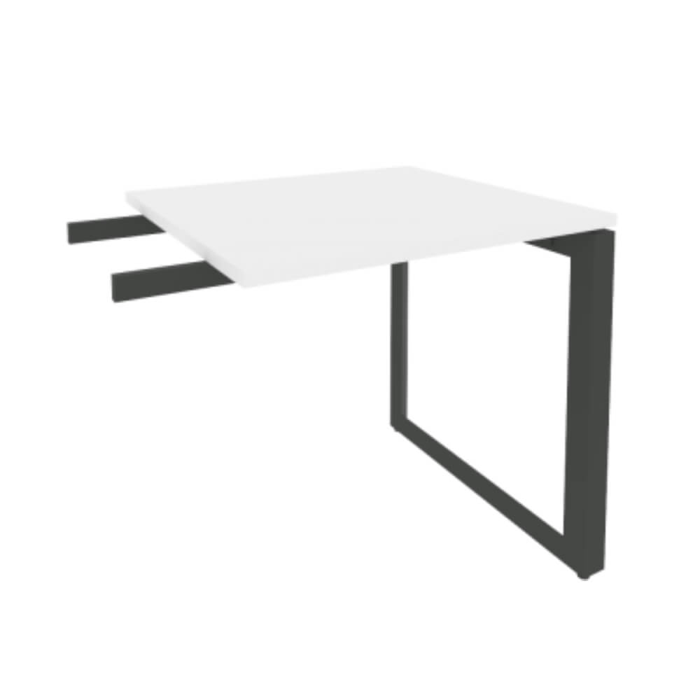 Брифинг-приставка на О-обр. м/к антрацит 780x720x750